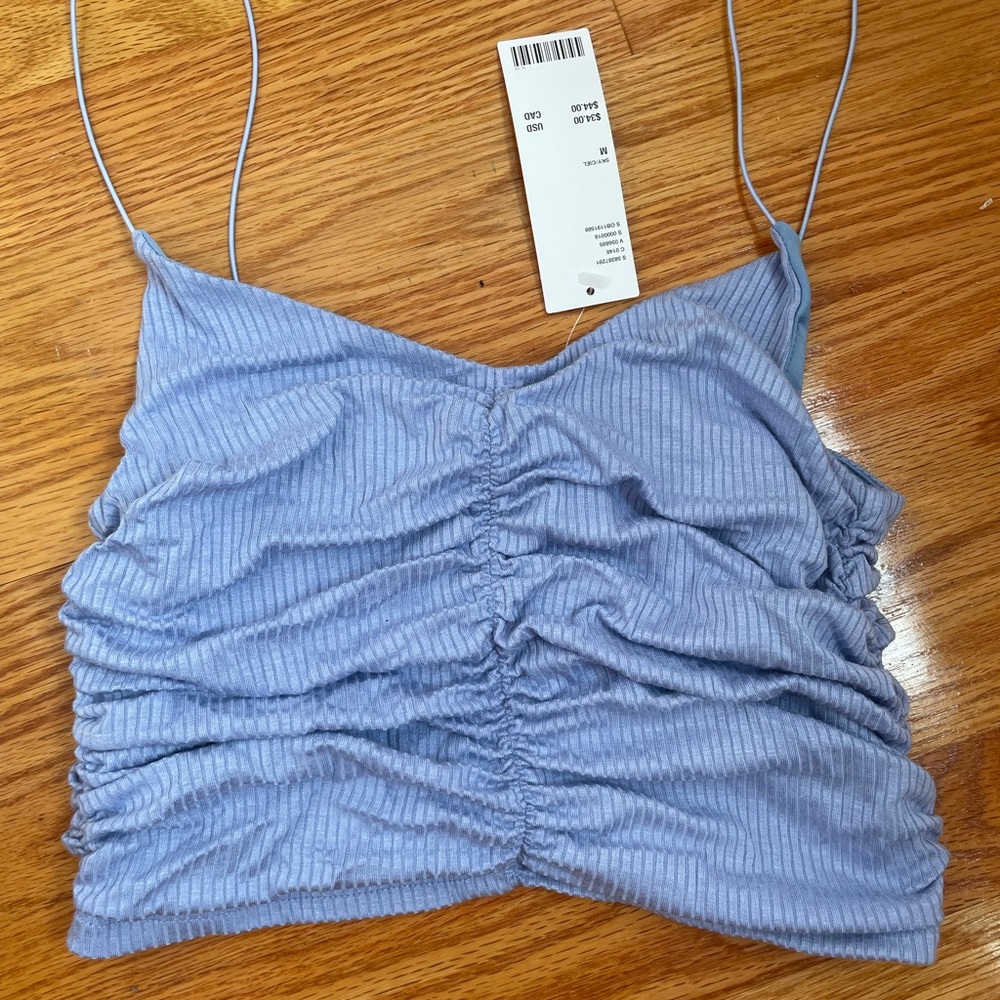 NWT urban outfitters purple ruched cami